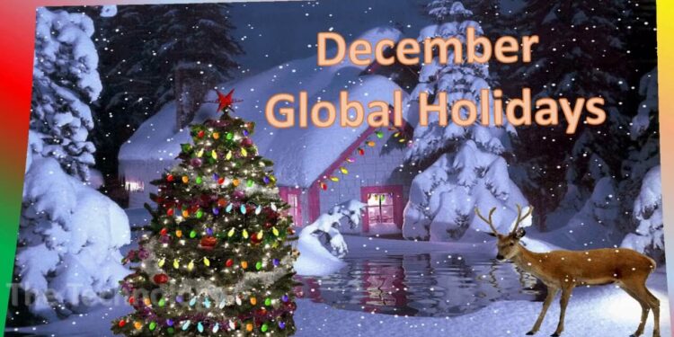 December Global Holidays