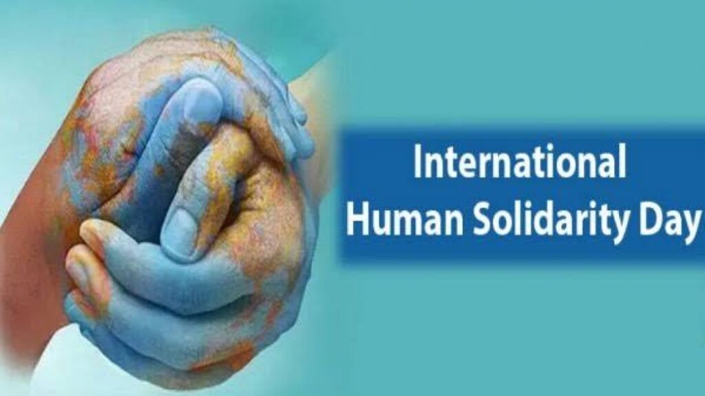 International Human Solidarity Day- December 20
