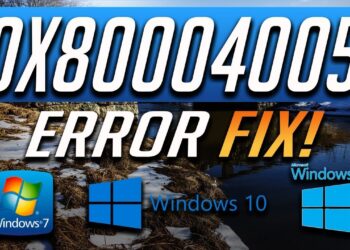 0x80004005 Window Error