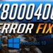 0x80004005 Window Error