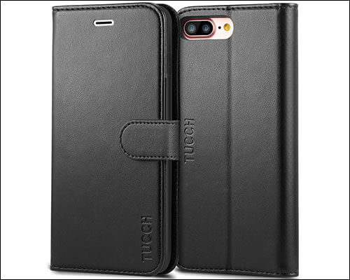 TUCCH Flip Folio Wallet Cases for iPhone 8 Plus