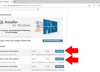 How To Install MySQL Connector/ODBC on Windows?