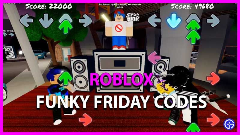 funky friday codes