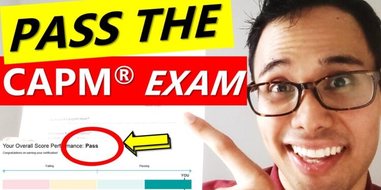How To Pass CAPM Test