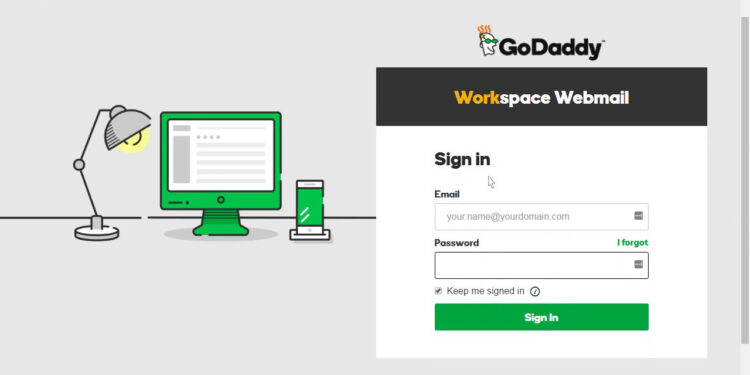 login to Godaddy Email