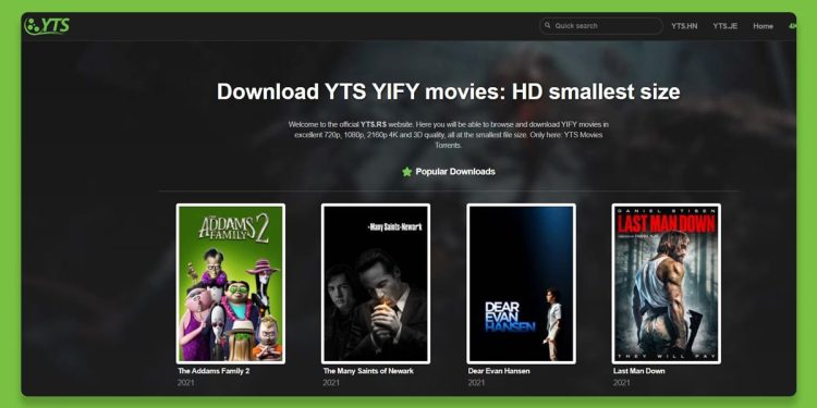 How to Find the Latest YIFY Movie Releases