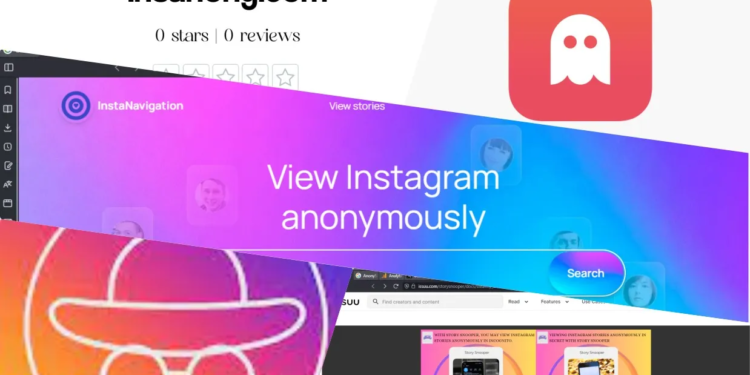 Insanony for Watching Instagram Stories